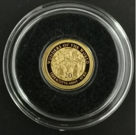 20 VATU OR 2012 BE L'ARMEE ENTERREE DE QIN SHI HUANGDI VANUATU / GOLD / 0.5g Or 585 + CERTIFICAT - Vanuatu