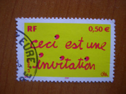 France Obl   N° 3636  Cachet Rond Noir - Oblitérés