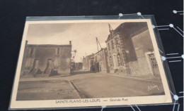 Carte   Postale  SAINT  FLAIVE LES LOUPS Grande Rue - Autres & Non Classés