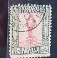 R 201 - Regno ITA - Colonie Libia 1927-37 10 C. - Usato - Libye