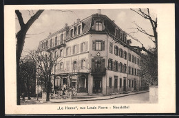 AK Neuchâtel, Le Home, Rue Louis Favre  - Neuchâtel