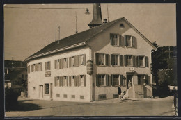 Foto-AK Turbenthal /Zch., Metzgerei U. Restaurant Z. Linde  - Autres & Non Classés