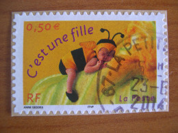 France Obl   N° 40  Cachet Rond Noir - Oblitérés