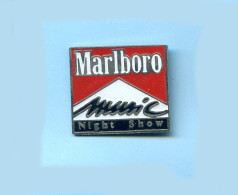Rare Pins Cigarettes Marlboro Music Night Show E296 - Marcas Registradas