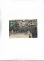 Carte Postale Ancienne Bar-sur-Aube (10) Manifestation Viticole Carte Animée - Bar-sur-Aube