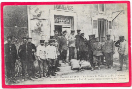 55  Guerre De 1914 - Bureau De Postes De JOUVILLE Occupé Par Les Allemands - Animée - Sonstige & Ohne Zuordnung