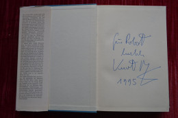 Signed Kurt Diemberger H. Buhl Acht Tausend Druber Und Drunter Himalaya Mountaineering Escalade Alpinisme - Libri Con Dedica