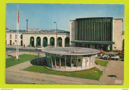 14 CAEN N°1299 La Gare Et Le Syndicat D'Initiative Simca Ariane Peugeot 403 Solex ? Mobylettes Renault Dauphine - Caen