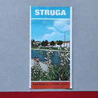 STRUGA - MACEDONIA / MAKEDONIJA (Ex Yugoslavia), Vintage Tourism Brochure, Prospect, Guide (pro3) - Toeristische Brochures