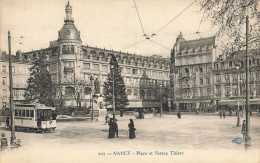 Arnaville * La Place Et Statue Thiers * Tram Tramway * Hôtel TERMINUS - Nancy