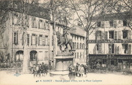 Arnaville * La Place Lafayette Et Statue De Jeanne D'arc * Brasserie LAFAYETTE - Nancy