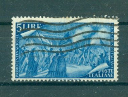 ITALIE - N°520 Oblitéré - Centenaire Du Risorgimento. Sujets Divers. - 1946-60: Used