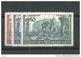 1939 MNH,  Liechtenstein, Postfris - Nuevos