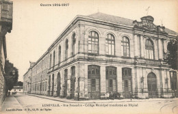 Lunéville * La Rue Banaudon * Collège Municipal Transformé En Hôpital * école - Luneville