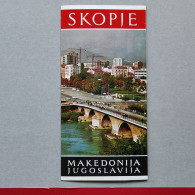 SKOPJE - MACEDONIA / MAKEDONIJA (Ex Yugoslavia), Vintage Tourism Brochure 1969, Prospect, Guide (pro3) - Dépliants Turistici