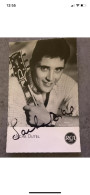 Carte Postale Chanteur Sacha Distel Dédicacée - Künstler