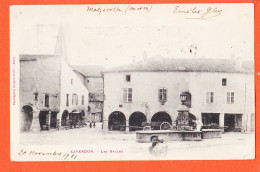 11617 / ⭐ ◉ LIVERDUN 54-Meurthe Moselle Les Halles 1901 Pierre LEBORGNE Beauvais Phototypie BERGERET  - Liverdun