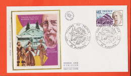 11962 / ⭐ FDC Soie BUSSANG 1895-1975 Théatre PEUPLE 1er Jour Emission 88-Vosges 09-08-1975 First Day Cover  F.D.C - 1970-1979