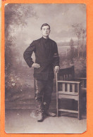 11809 / ⭐ Kriegsgefangenen Sendung Carte-Photo Poilu Henri JOUANNAUD Matricule 97 Baraque B Camp Prisonniers GIESSEN - Guerre 1914-18