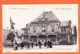 11633 /  ( Etat Parfait ) SAINT-DIZIER St 52-Haute Marne Théatre Et Monument 1910s E-L-D LE DELEY GAUTHIER 3193 O.J - Saint Dizier