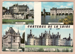 11773 / ⭐ Chateaux De La LOIRE 37-Indre Et Loire AMBOISE AZAY-le-RIDEAU CHAMBORD CHENONCEAU Multivues 1970s GREFF 417 - Other & Unclassified