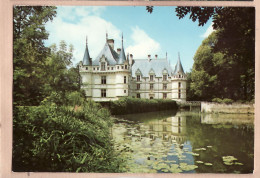 11755 / ⭐ AZAY-LE-RIDEAU 37-Indre Loire Chateau TOURAINE Façade Lac Pont Entrée 1980s - GREFF 376 - Azay-le-Rideau