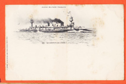 11884 / ⭐ Cliché Marius BAR 22-LE DUPUY-DE-LOME Croiseur Cuirassé Marine Militaire Française 1890s Editeur KUHN - Warships