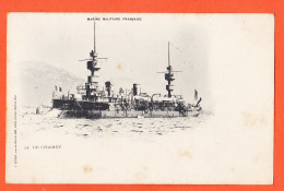 11852 / ⭐ Cliché Marius BAR 14-LE CHANZY Croiseur Cuirassé Marine Militaire Française 1890s Editeur KUHN - Warships