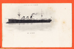 11850 / ⭐ ♥️ Peu Commun Cliché Marius BAR 43-LE TAGE Croiseur à Tourelles Marine Militaire Française 1890s Editeur KUHN - Warships