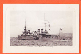 11842 / ⭐ Ed. Luxe Détourée Le VICTOR-HUGO Cuirassé Classe LEON GAMBETTA Marine  Française 1910s Comptoir Industriel  - Warships