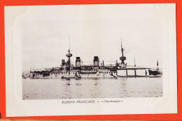 11835 / ⭐ Ed. Luxe Détourée Le CHARLEMAGNE Cuirassé  Marine Militaire Française 1910s Comptoir Industriel  - Guerra