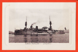 11834 / ⭐ Ed. Luxe Détourée Le JAUREGUIBERRY Cuirassé Marine Militaire Française 1910s Comptoir Industriel  - Warships
