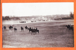 11698 / ⭐ ♥️ Carte-Photo 37-TOURS Champs Manoeuvres Du MENNETON 8e CUIRASSIERS Exercice Cavalerie 1910s à MARCEAU Autun - Tours