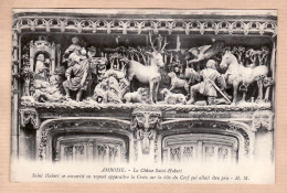 11743 / ⭐ AMBOISE 37-Indre Loire Chasse SAINT-HUBERT St Bas Relief Croix Tête De Cerf 1932 à THENE Rue Sebastien Paris - Amboise