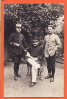 11805 / ⭐ Carte-Photo Guerre 1914 Officiers Du 60ème Régiment Souvenir De PELISSIER Aout 1917 - Guerre 1914-18