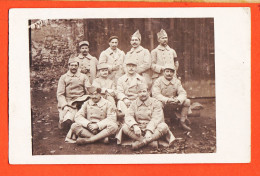 11802 / ⭐ Carte-Photo Guerre 1914-18 Groupe Militaires 7em Rég 1 Oficier 1 Sergent 8 Hommes Troupe à PELISSIER Béziers - Guerre 1914-18