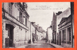 11790 / ⭐ SAINTE-MAURE 37-Indre Loire Bureau POSTE Carrefour Rue Auguste CHEVALIER Côté Sud 1920s PAPEGHIN 8 Ste - Other & Unclassified