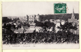 11748 / ⭐ LANGEAIS Indre-Loire VUE GENERALE Vignes Vignoble Chateau Ville 23.06.1912 à DURAND Vihiers-LEVY 1 - Langeais