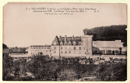 11793 / ⭐ VILLANDRY 37-Indre-Loire CHATEAU Jardin Verger Serres COTE OUEST GROSSE TOUR 1910s-PAPEGHIN 2 - Other & Unclassified