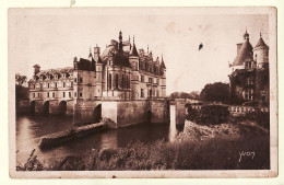 11732 / ⭐ CHENONCEAUX Indre-Loire Château Façade Nord-Est 1940s - YVON DOUCE FRANCE 7 - Chenonceaux