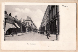 11708 / ⭐ ♥️ TOURS 37-Indre Loire Bazar Général Rabais 50%  Et Autres Commerces Rue NATIONALE 1900s B.F Paris - Tours