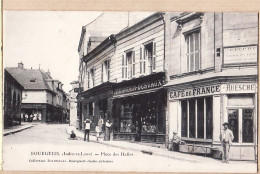 11786 / ♥️ ◉ BOURGUEUIL 37-Indre Loire Tonnelier RUESCHE CAFE Billard FRANCE ZEHNDER-DESVAUX Place HALLES - Otros & Sin Clasificación