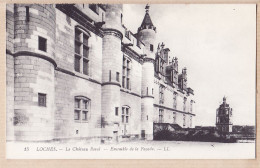 11723 / ⭐ LOCHES 37-Indre Loire Le CHATEAU ROYAL Ensemble De La Façade CPA 1910s LEVY 15 - Loches