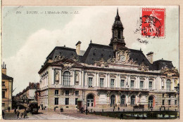 11687 / ⭐ TOURS (37) Indre Loire HOTEL De VILLE 25.12.1909  à JUINIER Rue Croix Verte Saumur -LEVY 188 - Tours