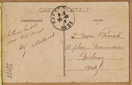 11738 / ⭐ ♥️ Autographe Elie BERNARD Amboise Indre Loire 25.10.191? à Maria BERNARD Place Monnaie Narbonne Aude - Amboise