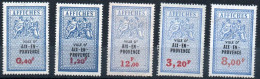 AIX EN PROVENCE Bouches-du-Rhône Taxes Sur Les Affiches Type III Fiscal Fiscaux Affiche Affichage - Stamps