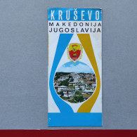 KRUŠEVO - MACEDONIA / MAKEDONIJA (Ex Yugoslavia), Vintage Tourism Brochure, Prospect, Guide (pro3) - Tourism Brochures