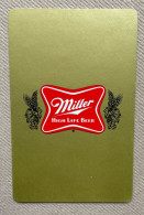 Speelkaart / Carte à Jouer - MILLER HIGH LIFE BEER (Milwaukee) UNITED STATES - Autres & Non Classés