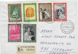 Postzegels > Europa > Vaticaanstad > Aangetekende Brief Met No. 507-512 (17914) - Otros & Sin Clasificación