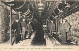 Paris Souterrain * N°2174 * Les égouts , Service De L'assainissement , Collecteur Du Boulevard Sébastopol * 1er 2/3/4ème - Other & Unclassified